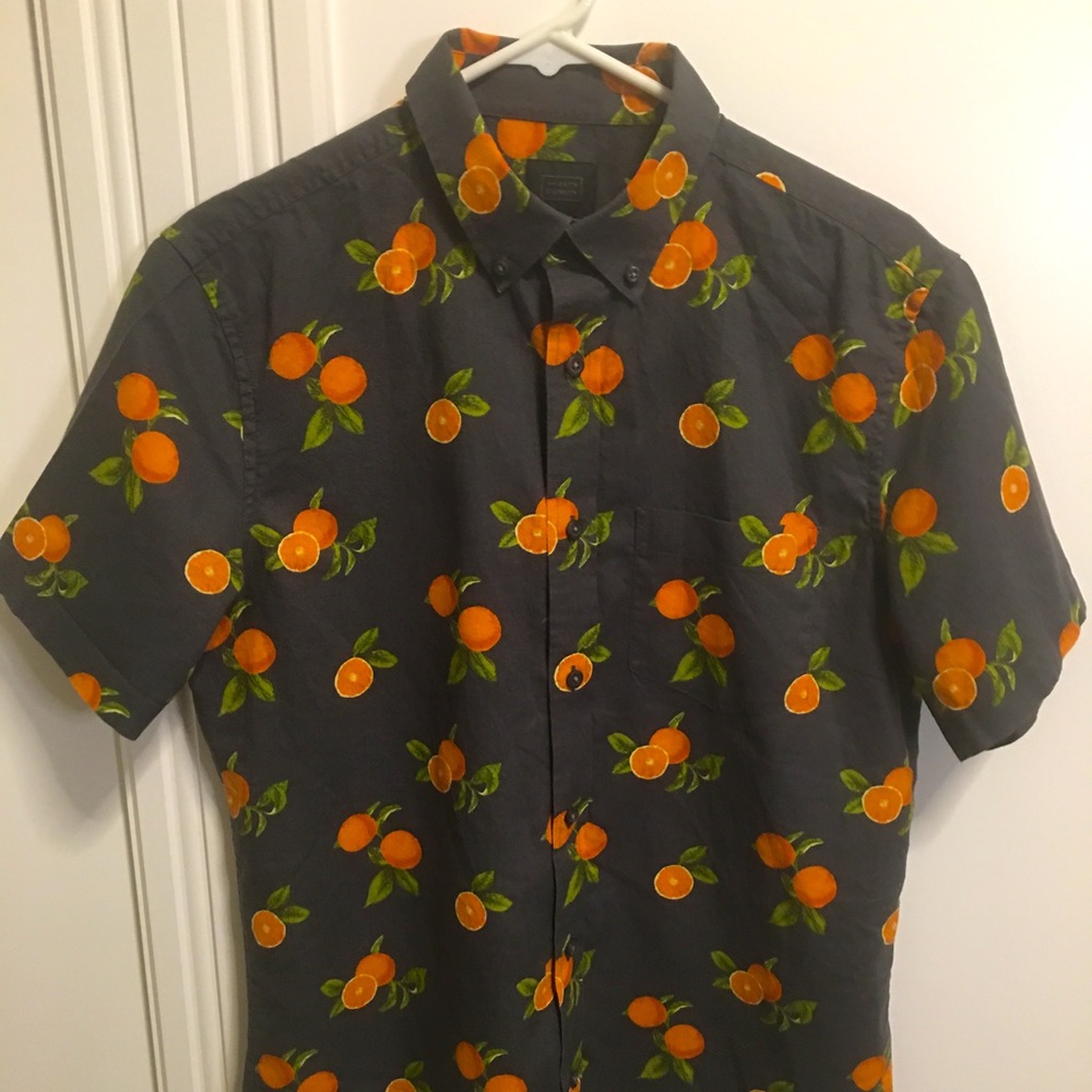14th and Union (Nordstrom) Citrus Oxford Shirt